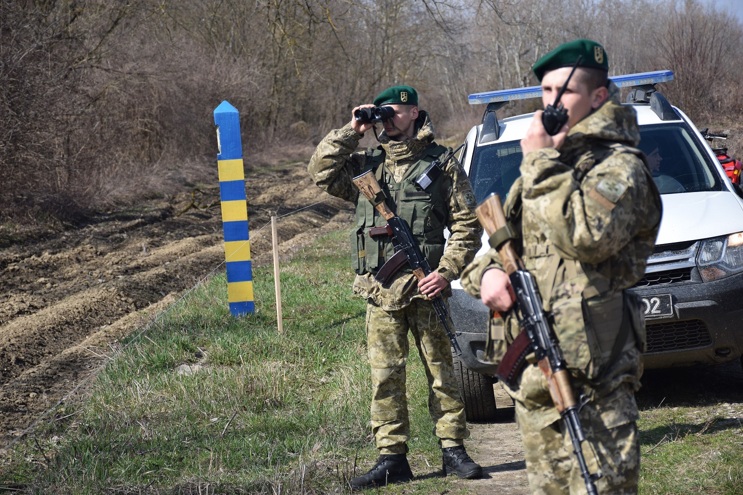 Служба на границе с украиной