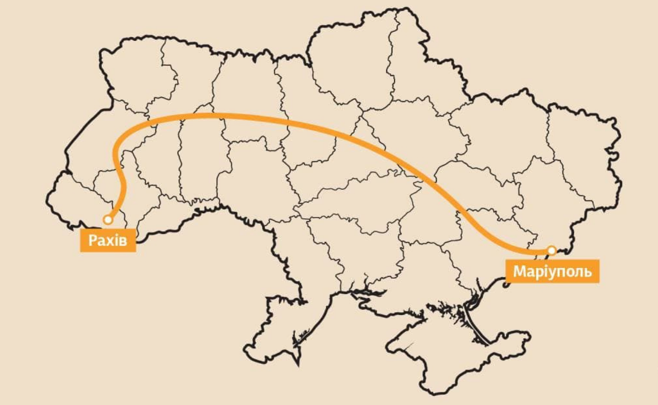 Ukrzaliznytsia Launches Train With The Longest Route Mariupol - Rakhiv ...