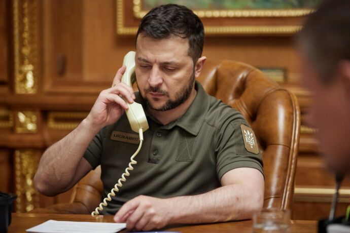 President Zelensky Had A Phone Conversation With His American ...