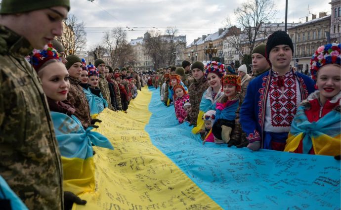 С Днем Соборности 2024, Украина! Самые патриотичные открытки и картинки